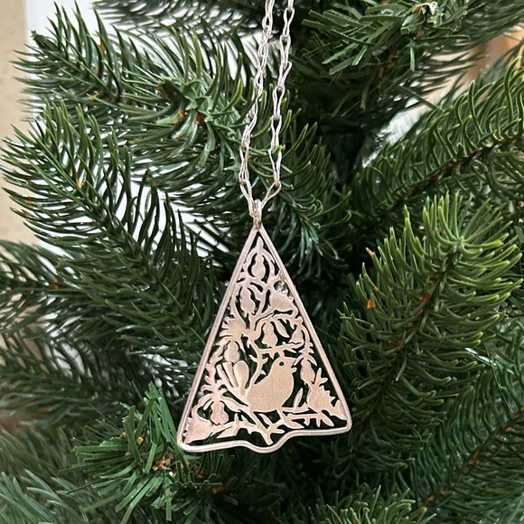 Artisan Bird Sterling Necklace - Picture 1 of 14